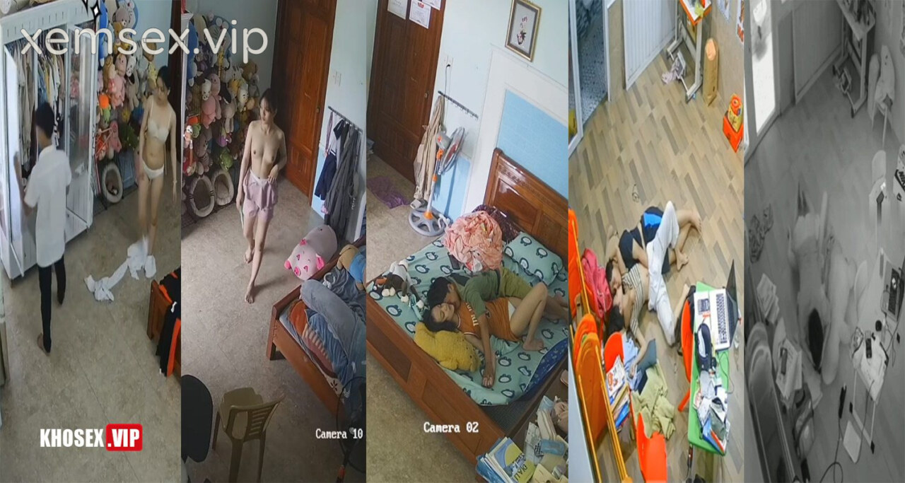 Hack Camera Hai chị em nhà này vờn địt nhau khi bố mẹ đi vắng (Full Ngày và Đêm) – Phần 2