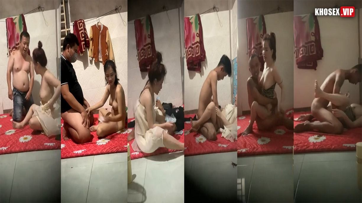 Quay lén em Máy Bay hành nghề tại nhà ngồi đếm tiền với bồ xong rồi chịch luôn (Full Clip)
